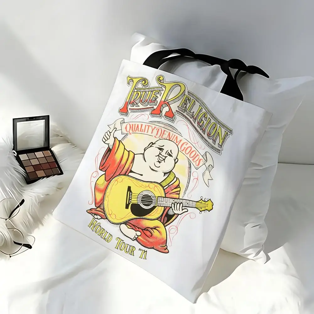 Trendige Denim Religion Aufbewahrungstaschen Canvas-Tragetasche - Festliche Große Handtasche für Picknick, Reisen und Einkaufen – Detail 27