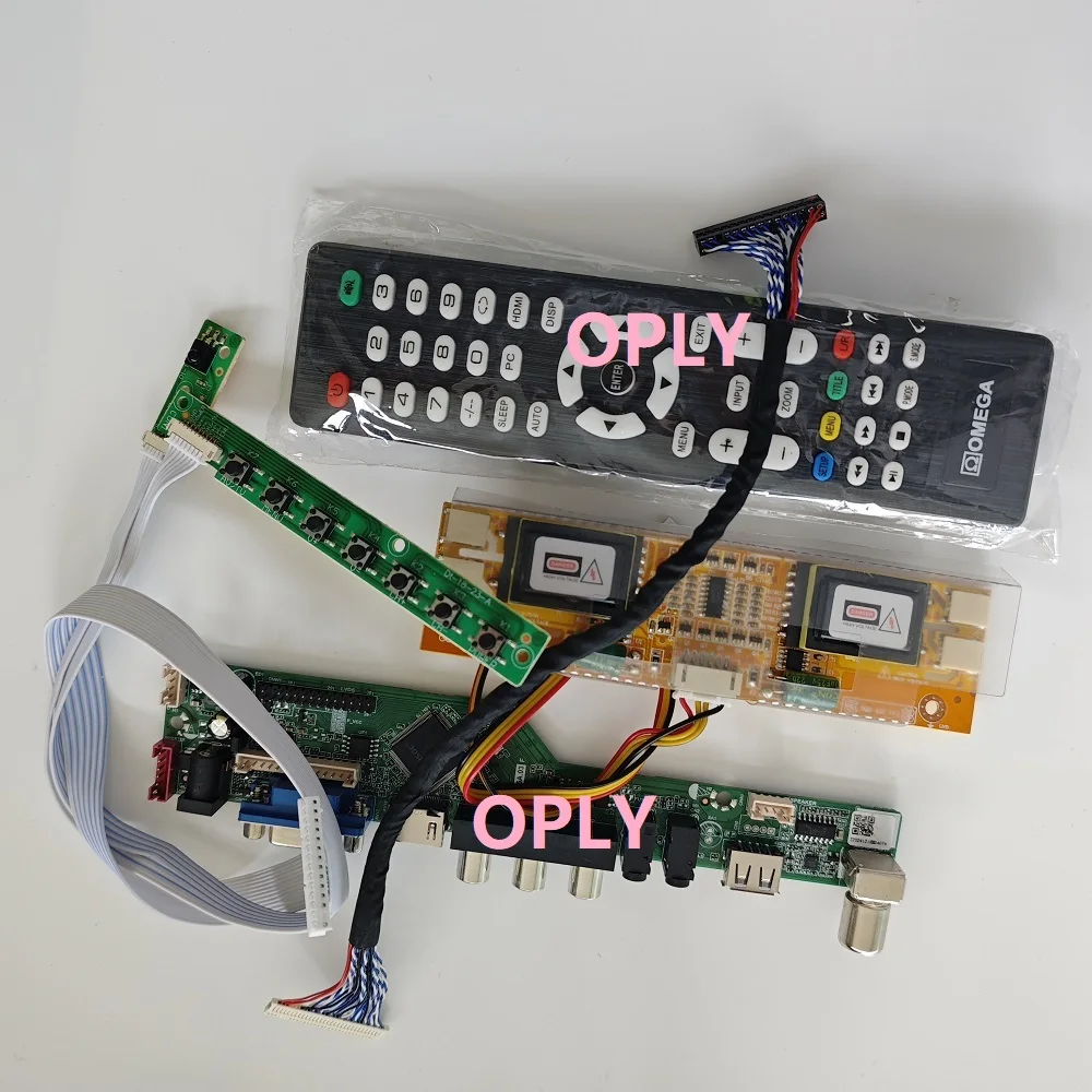 

TV controller board for M170E5-L0A/L0C/L0E M170E5-L01/L02/L03 M170E5-L05/L06/L08/09 1440x900 LCD 17" HDMI-compatible VGA AV DIY
