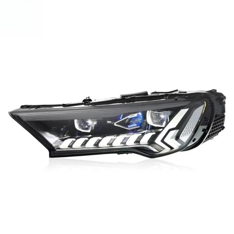 Car Assembly LED Headlamps for 2020-2023 Q7 Retrofit/Upgrade 12V 55W 10000 lm 10000K Automatic Lighting System