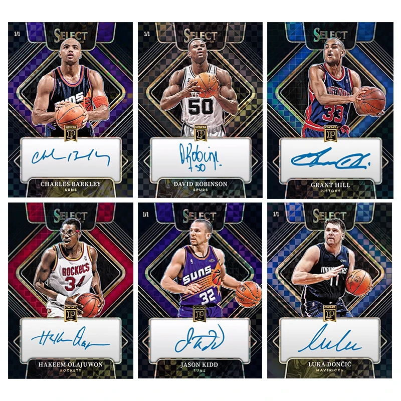 Fai da te fatto in casa Panini Basketball Star Card Barkley David Robinson Doncic Jason Kidd Jokic Collezione di carte Giocattoli Regalo