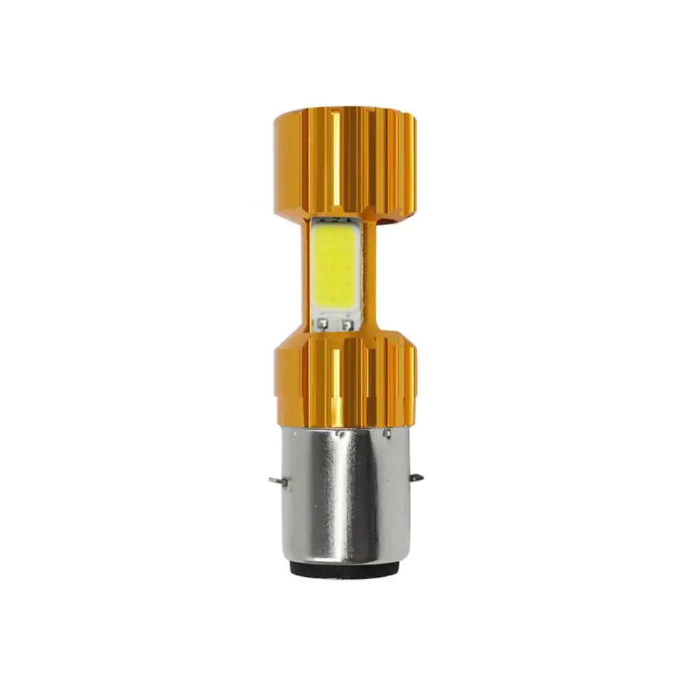 BA20D P15D LED Motorcycle Headlight Bulbs 12V 18W COB Electric Car Headlights Moto LED Scooter Accessories Fog Lamp Whit