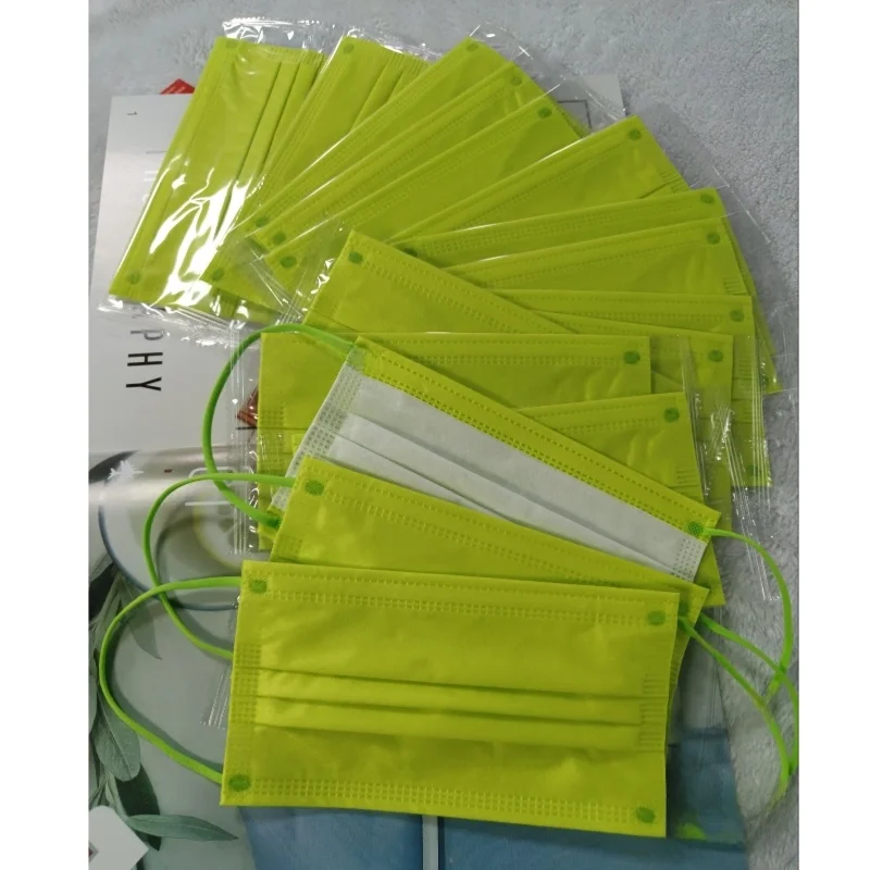 

Fluorescent een Adult Protective Mask Breathable Hong Kong Version Pure Color Filter 99% Dustproof Industrial Production Ci...