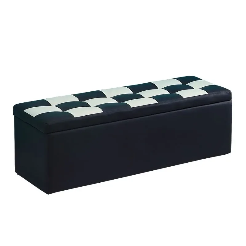 Rectangular Long Storage Stool Portable Change Stool Sofa Vanity Chair Entryway Shoe Bench Handy Storage Seat Versatile Footrest