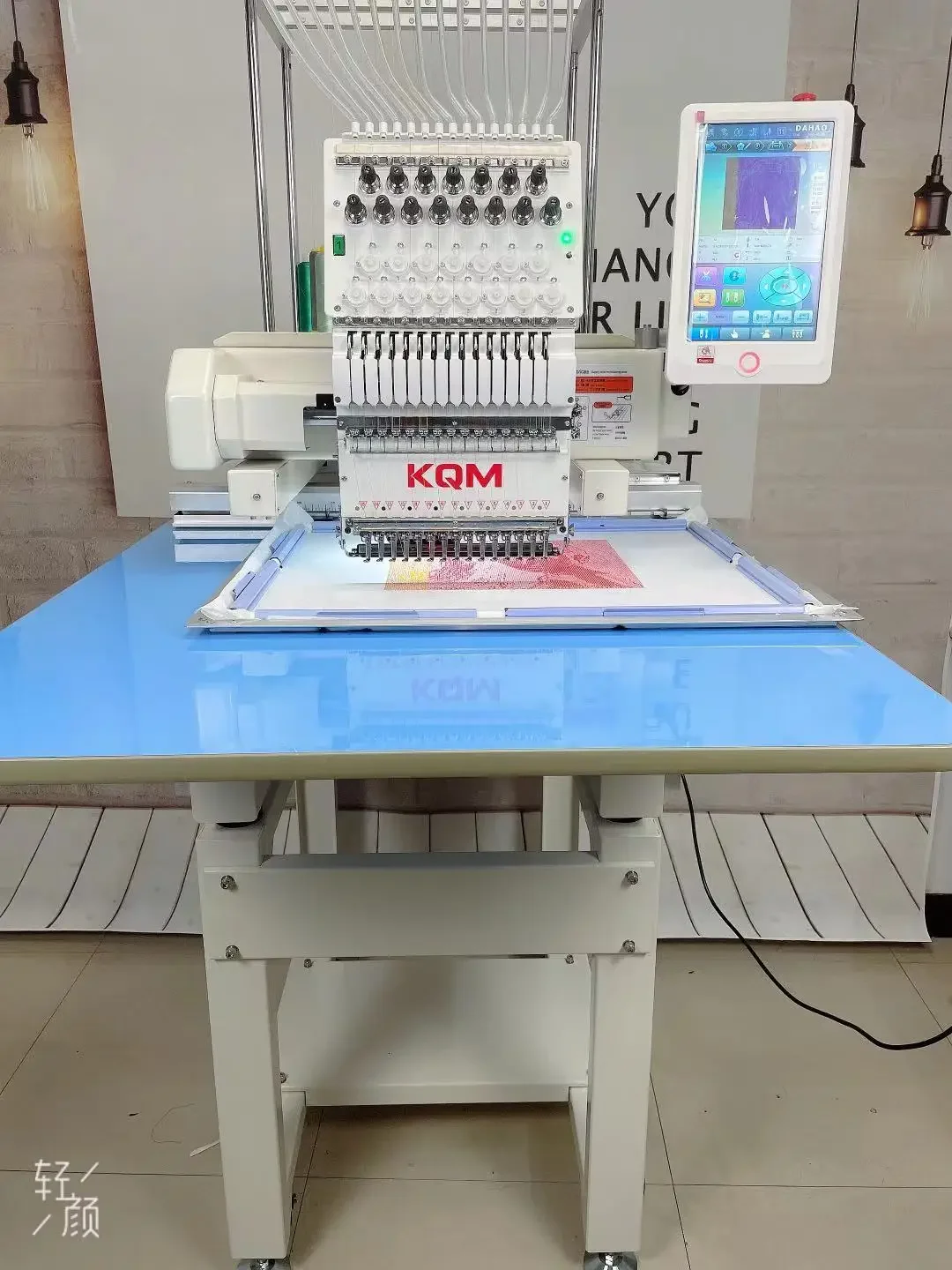 Computer Single Head Embroidery Machine Flat Embroidery Sewing Machine For Business Home Use