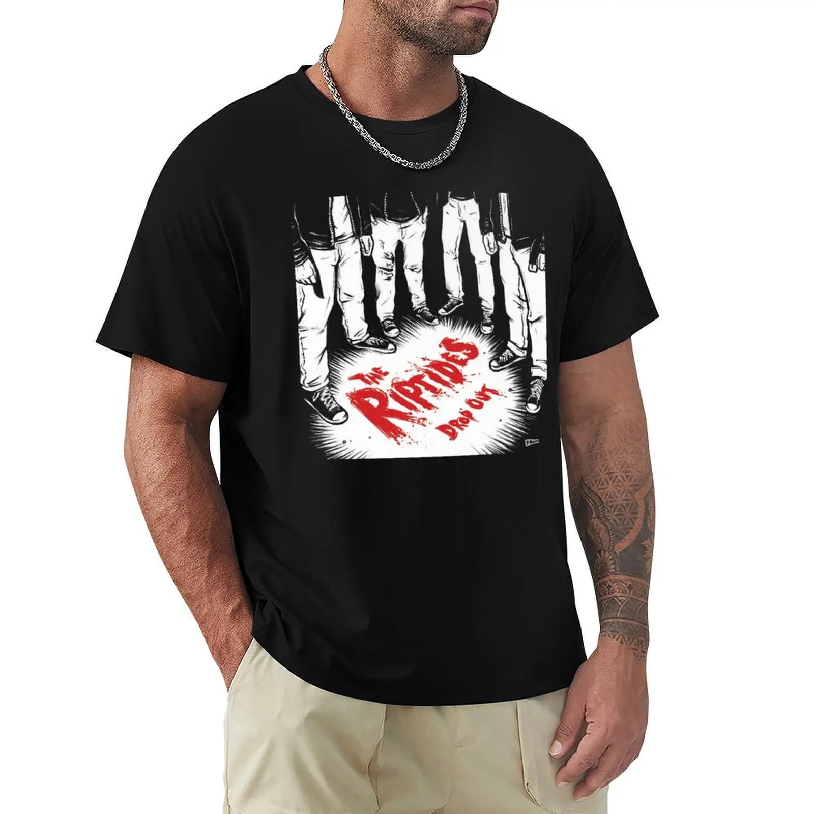 Drop Out Of The Riptides T-Shirt t shirts cotton 100% T-Shirt