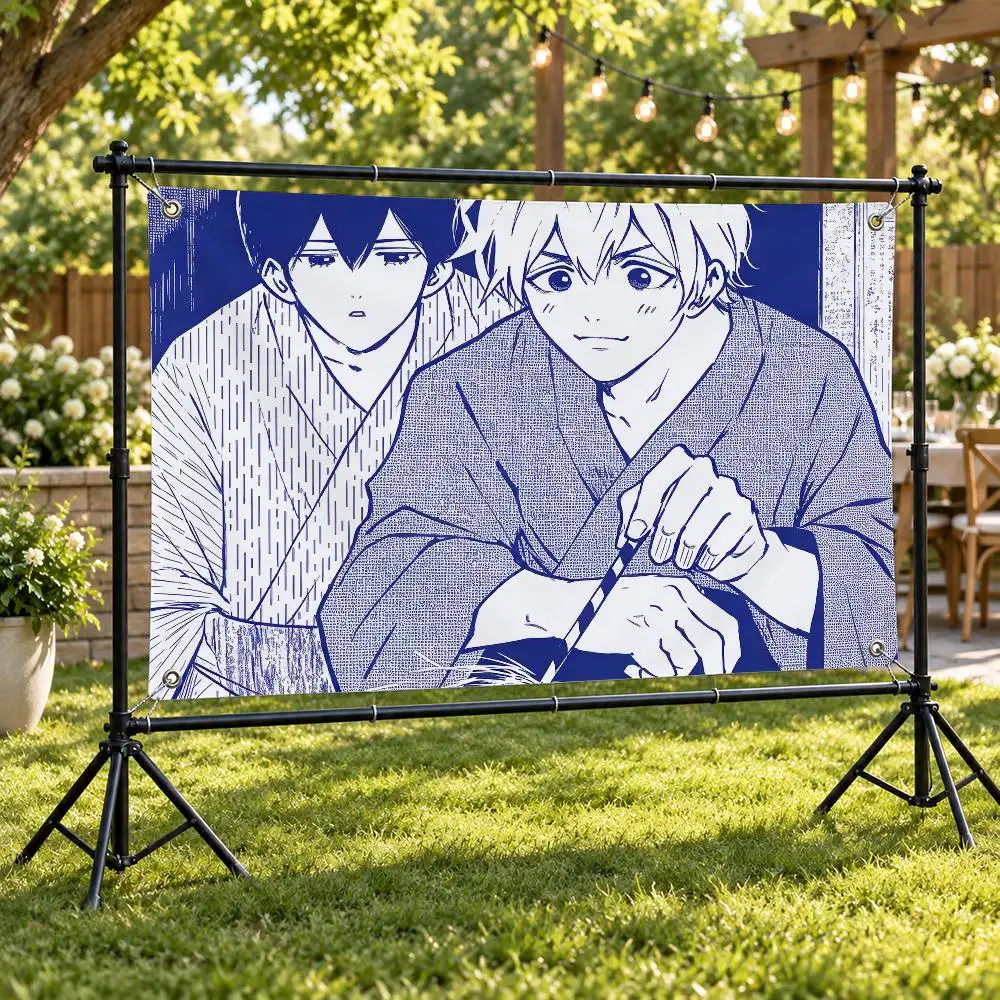 Anime Oblivion Battery Aesthetic Wall Tapestry Flag Printed Wall Hanging Living Room Party Outdoor Decor