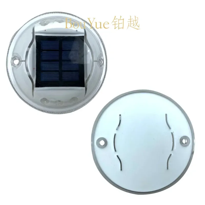 for Solar Road Nails Buried Reflective Round Plastic PC Blind Road Strips GPS Red and Blue Road Studs