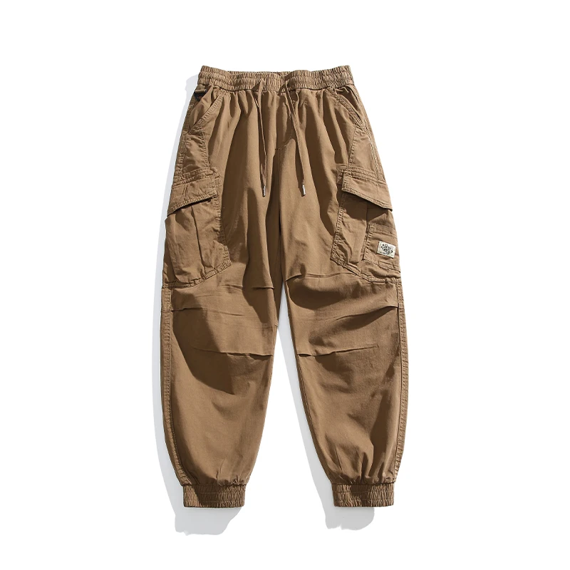 Cargo men pants Celana kargo Vintage Amerika pria, celana kargo