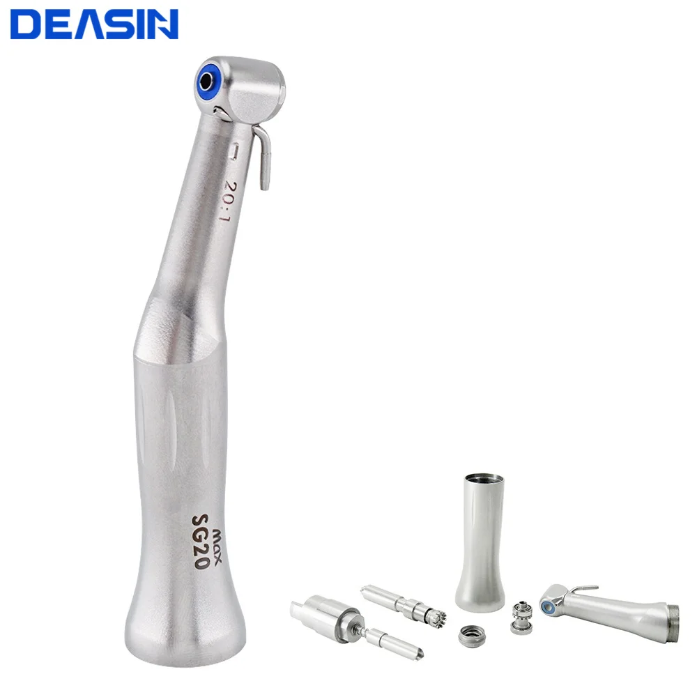 

SG20 Implant 20:1 Contra Angle Handpiece Air Turbine Dental Low Speed Handpiece centre shaft spare parts