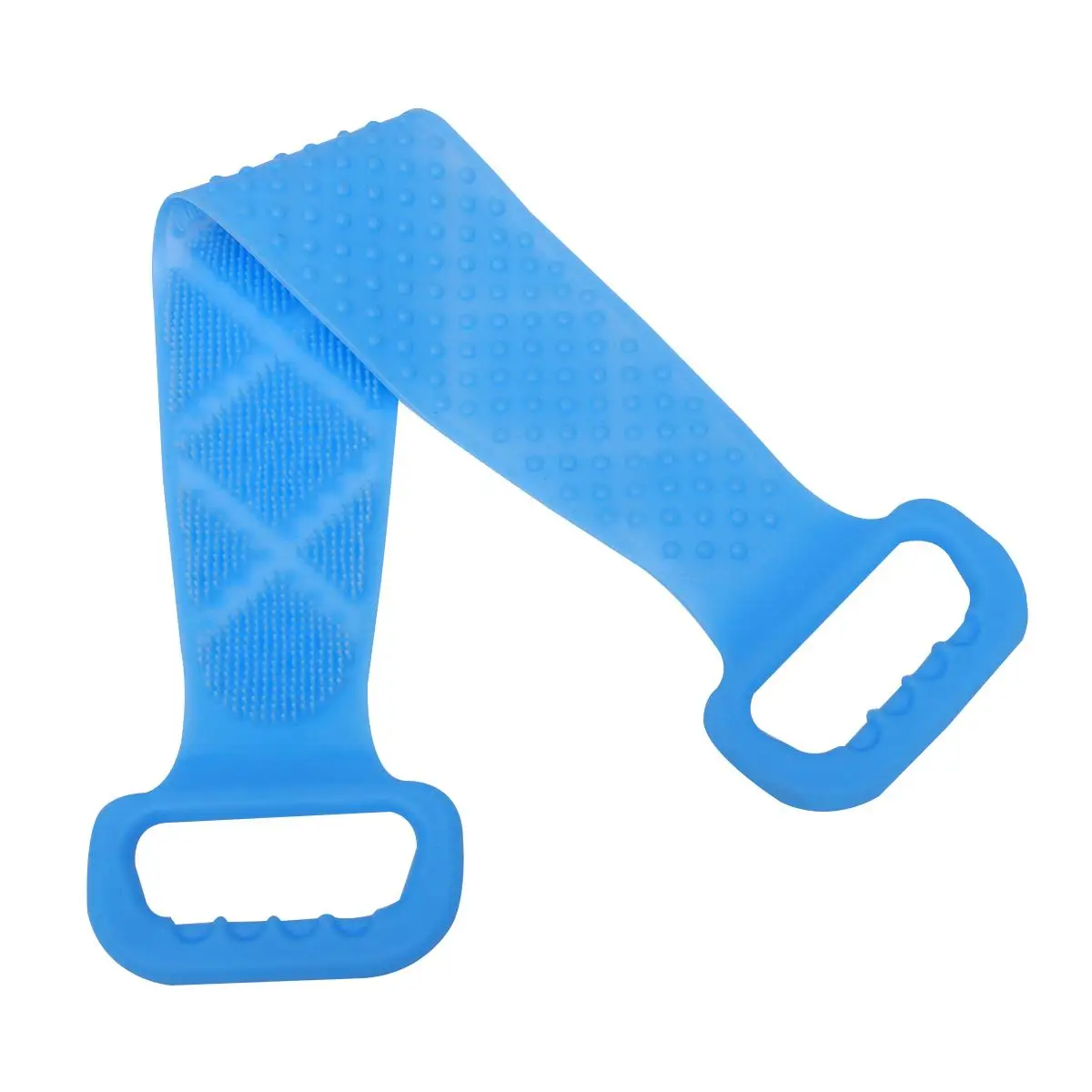 

Bath Scrubber for Shower Towel Rubbing Deep Cleaning Back-pulling Blue