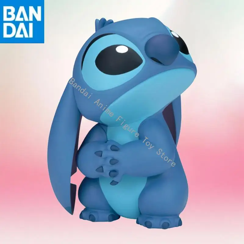 

В наличии оригинальная подлинная BANDAI NAMCO BANPRESTO Lilo & Stitch SOFVIMATES Stitch ПВХ 14 см Коллекционная фигурка игрушки модель подарок
