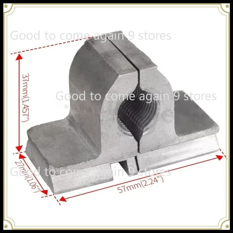 1Pc Metric Lead Screw Nut CJ0618-075 Half Nut Split Nut Mini Lathe Spares Accessories