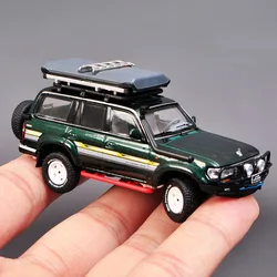 KENGFAI 1/64 Land Cruiser LC80 Diecast Model Toys Car Boys Girls Gifts