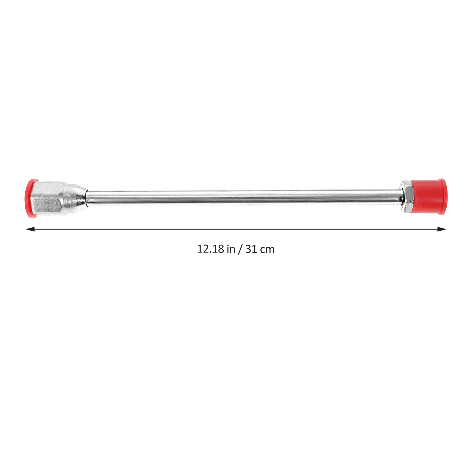 2 قطعة قضيب تمديد بخاخ الطلاء من سبائك الألومنيوم، عمر خدمة طويل، صلابة قياسية متوافقة مع بخاخ بدون هواء لـ