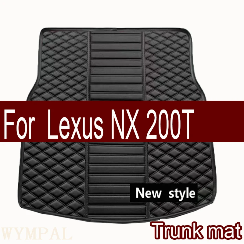 Car Trunk Mat For Lexus NX 200T NX300h 2015 2016 2017 2018 2019 2020 2021 Cargo Liner Carpet Interior Parts Accessories Cover