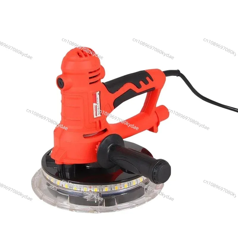 Electric Handheld Polisher with Built-in LED Light Professional Tile Polishing & Grinding Machine for Shiny Tile Surface