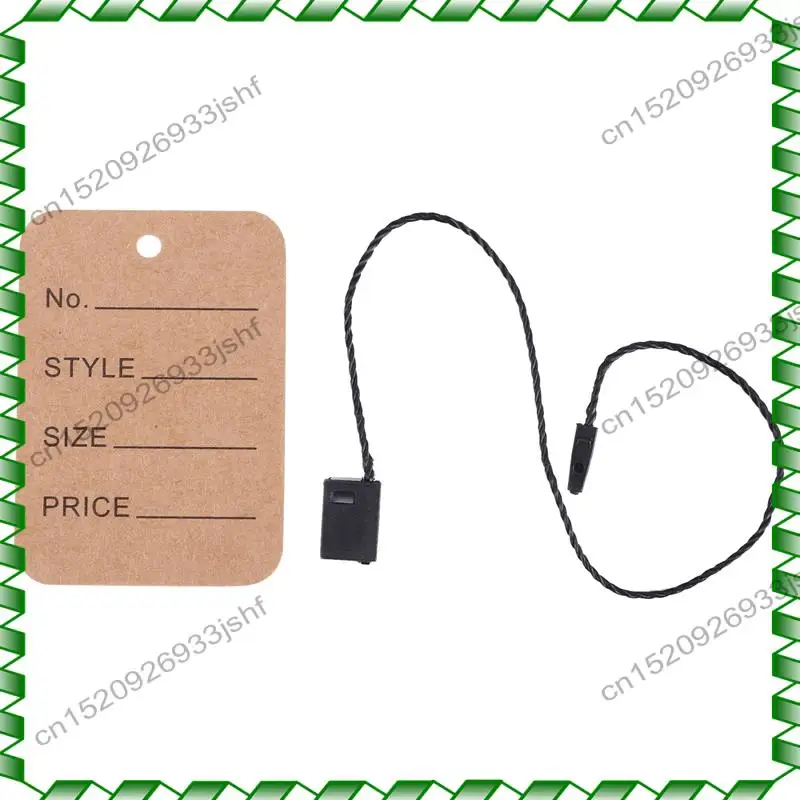 -BOFF 1000 قطعة من علامات الأسعار وسلسلة علامات التعليق، علامات الملابس لعلامات وضع علامات الملابس، علامات غير مقوية، علامات المتجر #4