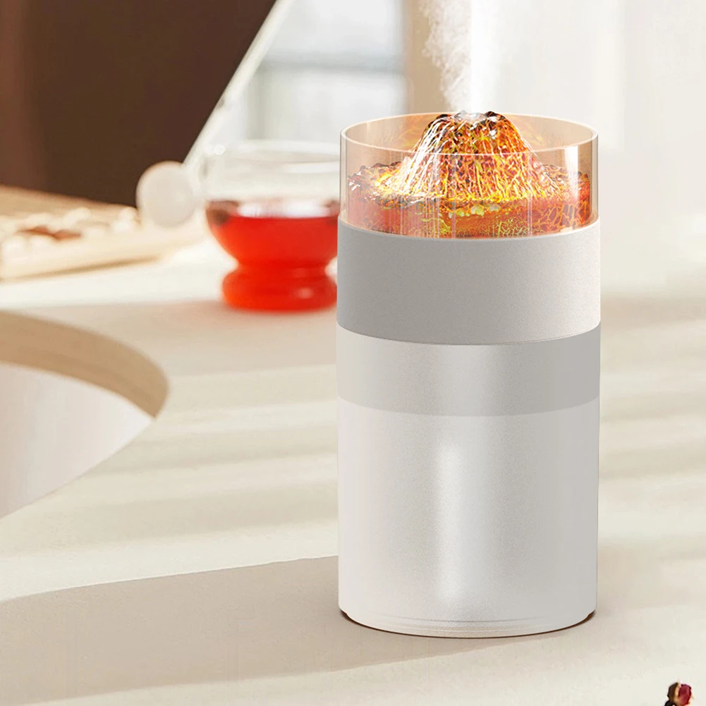 Compact Car Device Car Humidifier 250ML Water Tank Capacity ABS Material Charcoal Shape Design 250ml Water Tank Humidifier