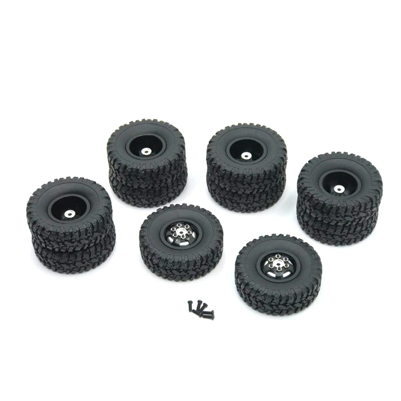 Wheel Tires Rally Wheels For MN MN78 MN82 1/12 LC79 MN D90 D91 D96 99S WPL 1/16 C14 C24 Wheel Hub