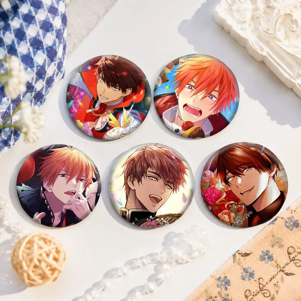 A-Diavolo-es Anime Round Badges, Brooches, Clothing Accessories, Birthday Gifts, Anime Conventions