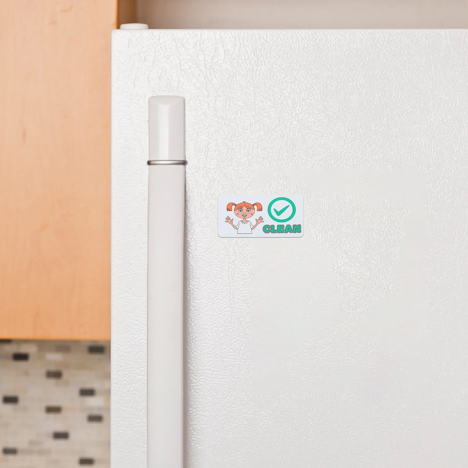 Dishwasher Magnet Clean Dirty Sign Double Sided Washing Machine Indicator Cartoon Kitchen Accessories Magnetic Guide for Home