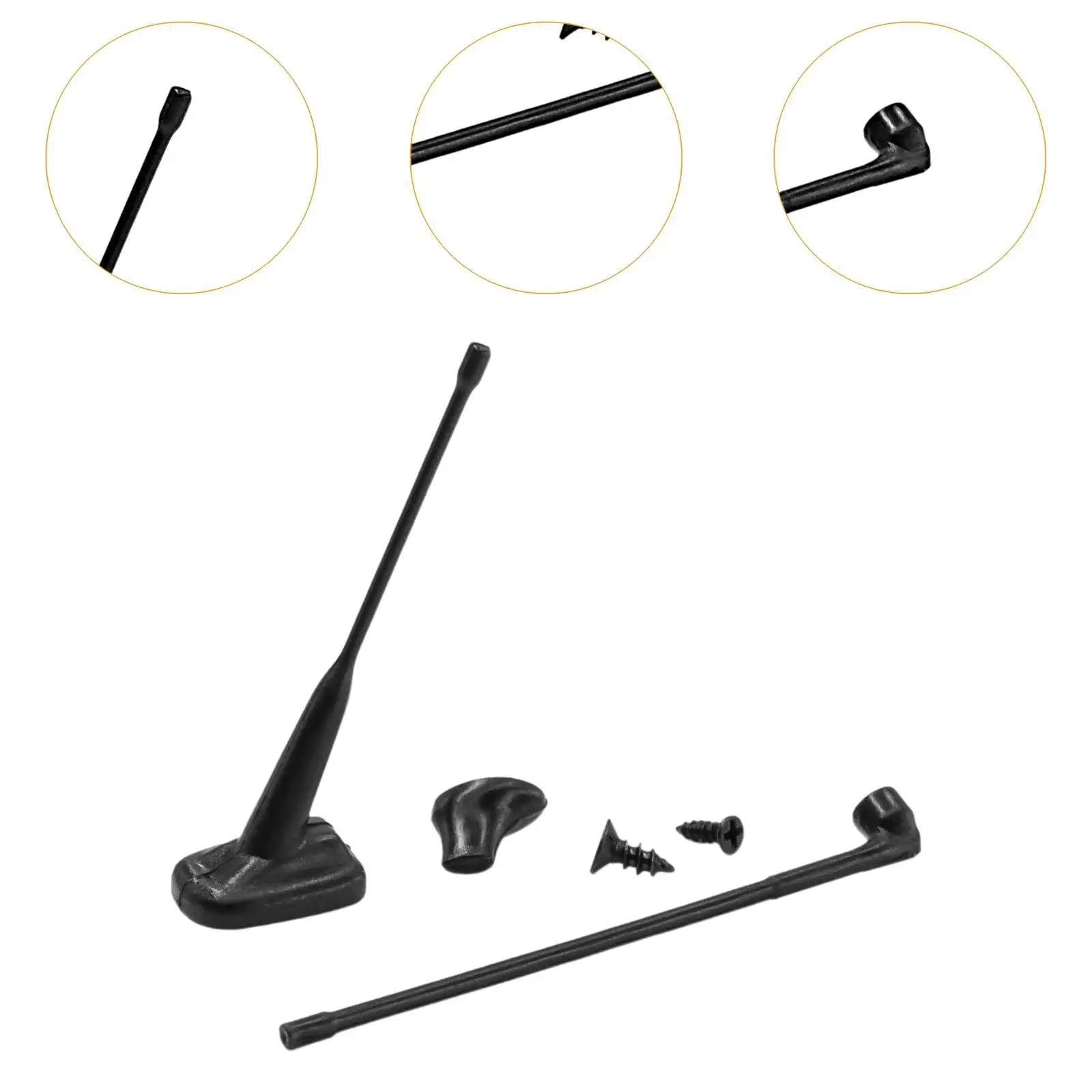 RC Car Truck SUV Antennen Maßstab 1:14 Dekoration Ersatz Simulation Heavy