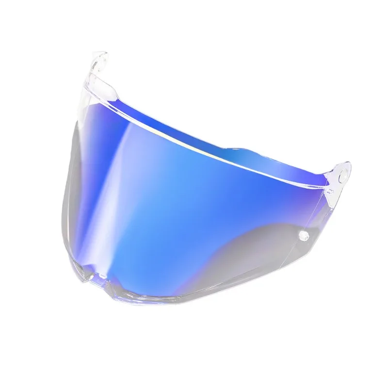 Hot MX702 Helmet Visor for LS2 MX702 Pioneer II Motorcycle Helmet Visor Goggles Plating Silver Red Replacement Lens