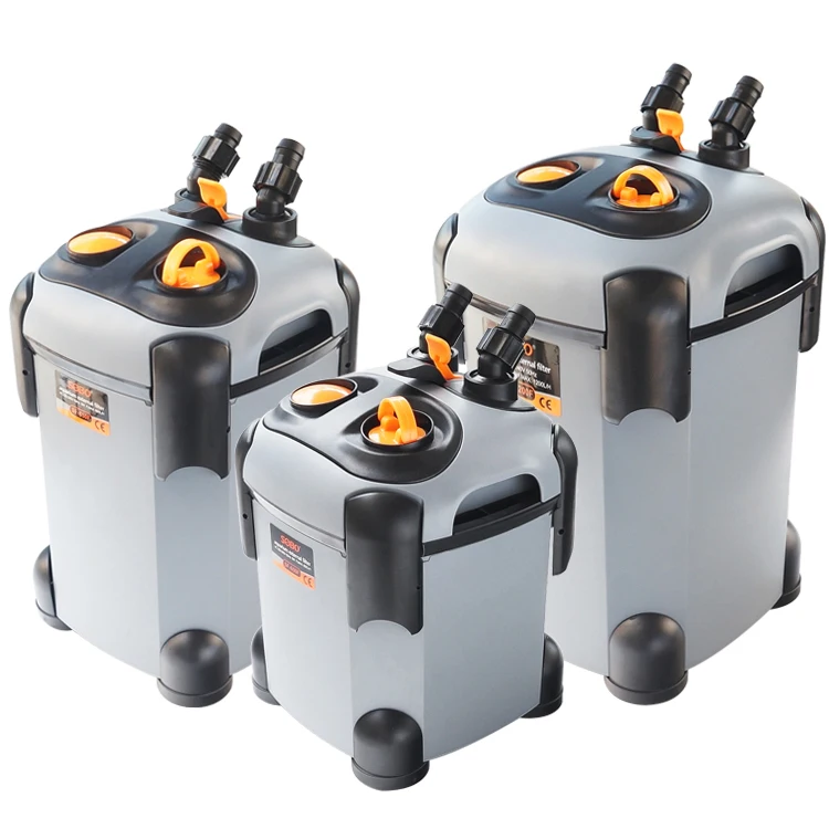 Циркуляционный фильтр для очистки воды, внешний канистровый фильтр с УФ-светом, соломенный аквариум, большой аквариум