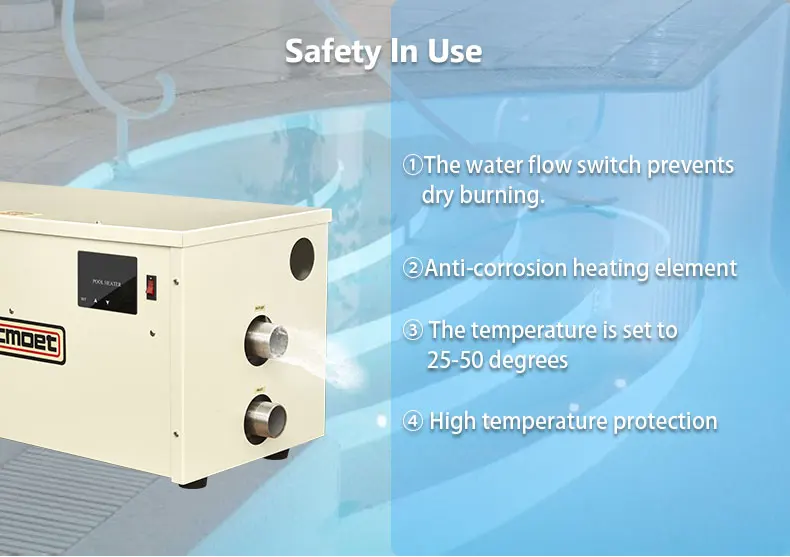 

380V Pool Heating System, 18-60KW Electric Water Heat Pump, Energy Efficient Temperature Control Equipment,