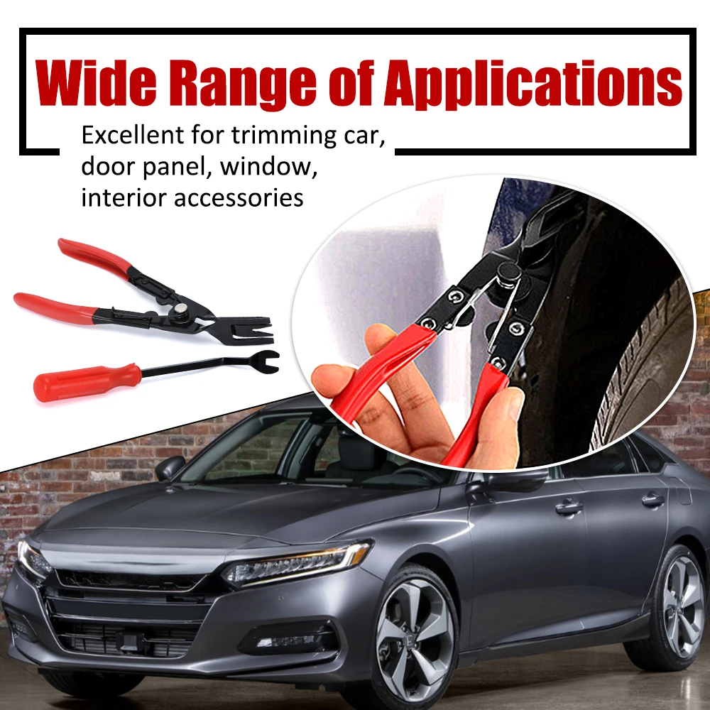 

Upholstery Remover Tool Car Headlight Repair Installation Tool Trim Clip Removal Pliers Van Door Panel Fascia Dash