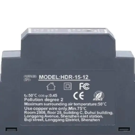 HDR-15-12 Switching…