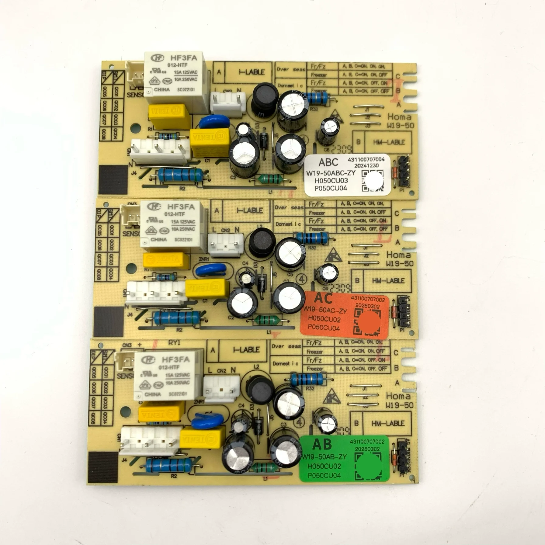 1pcs New For Homa Refrigerator Control Board W19-50AC/W19-50ABC/W19-50AB-ZY Circuit PCB W19-50 Fridge Motehrboard Freezer Parts