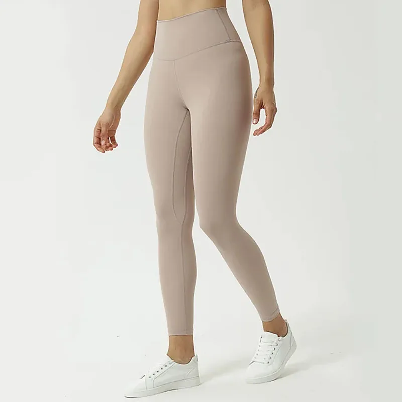 Женские двусторонние облегающие штаны для йоги с начесом, персиковые ягодицы, высокой талией, подтягивающие ягодицы и штаны для фитнеса и похудения