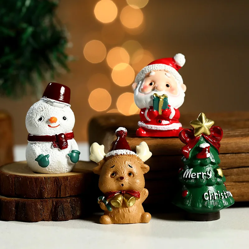

Christmas Decoration Desktop Ornament 2025 New Small Gift Gift Santa Claus Snowman Atmosphere