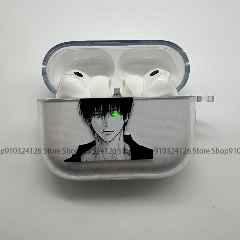 Anime Jujutsu Kaisen Fushiguro Touji Earphone Case For AirPods 4 3 1 2 Gen Earphone Protecitve Case For AirPods Pro3, ,Pro Cover - view 4