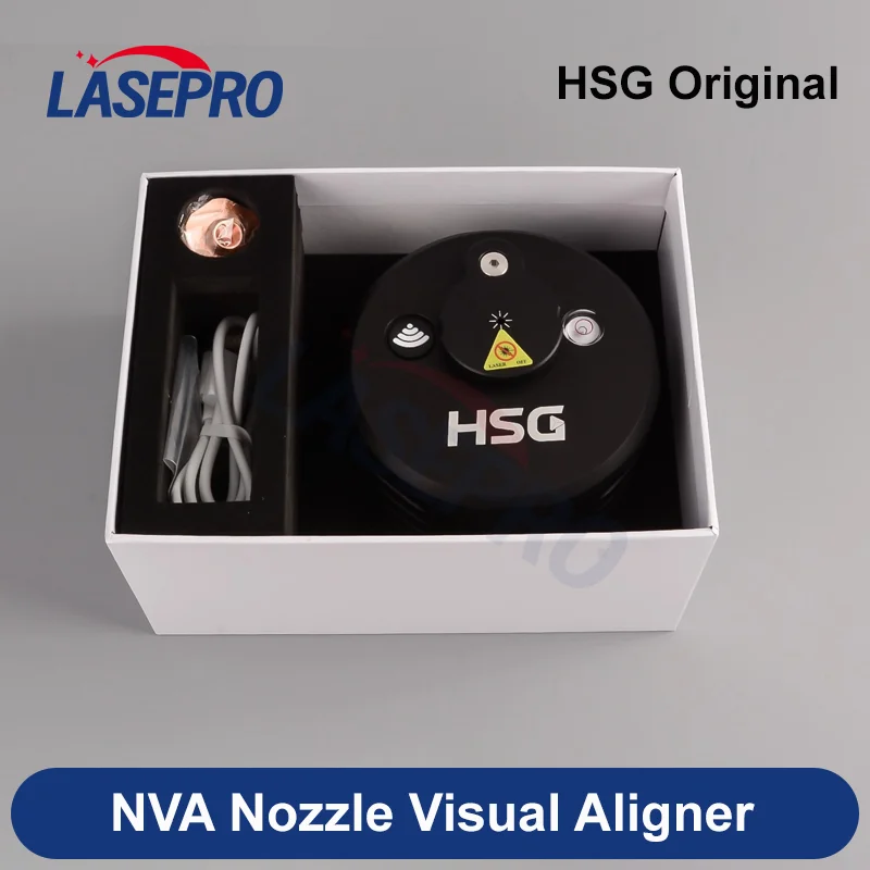 LASEPRO HSG الأصلي فوهة البصرية أليجنر NVA آلة القطع بالليزر فوهة المعايرة جهاز المعايرة المحورية