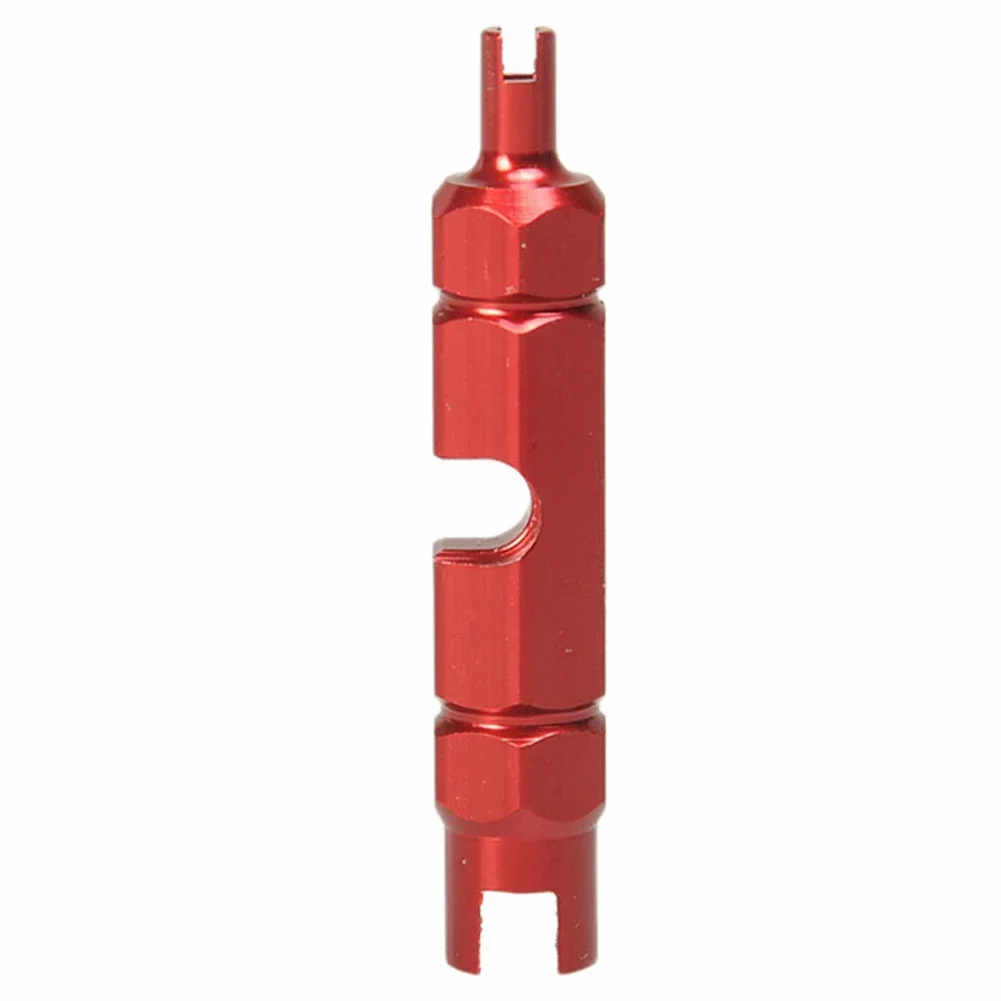 Easy To Install Bicycle Valve Core Wrench Aluminum Alloy Valve Tool Anti-corrosion Firm Installation High-strength Material