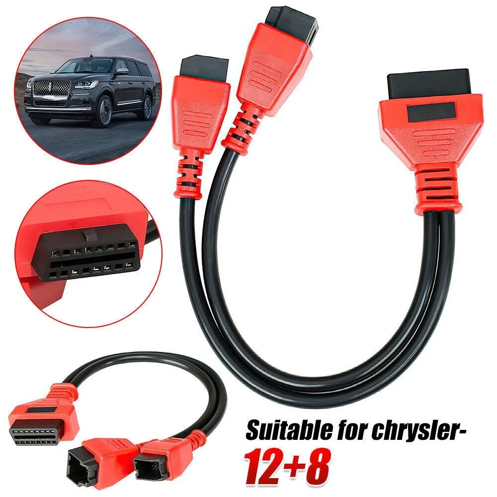 For FIAT ALFA ROMEO OBD 12 + 8 SGW Secure Gateway Bypass Adapter Lead Cable