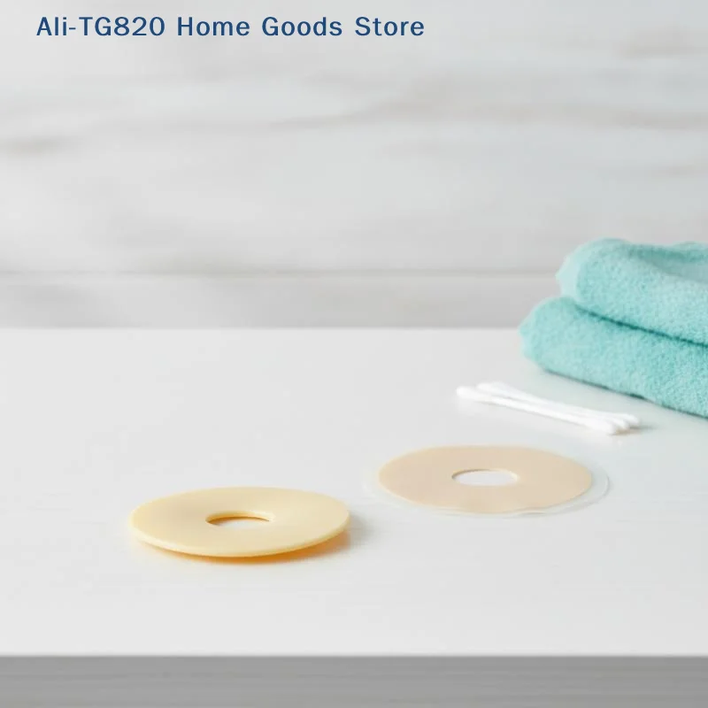 [TG820][W] 10Pcs/box Moldable Stoma Barrier Ring Ostomy Leak Proof Ring For One Piece Two Piece Colostomy Bag Stoma Skin Care