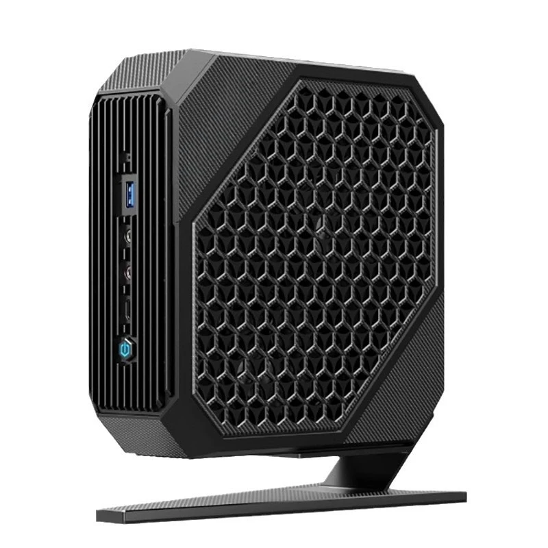 

HX100G Ryzen 7840HS Single Display RX660M Mini Host High Performance Design Host Computer Desktop