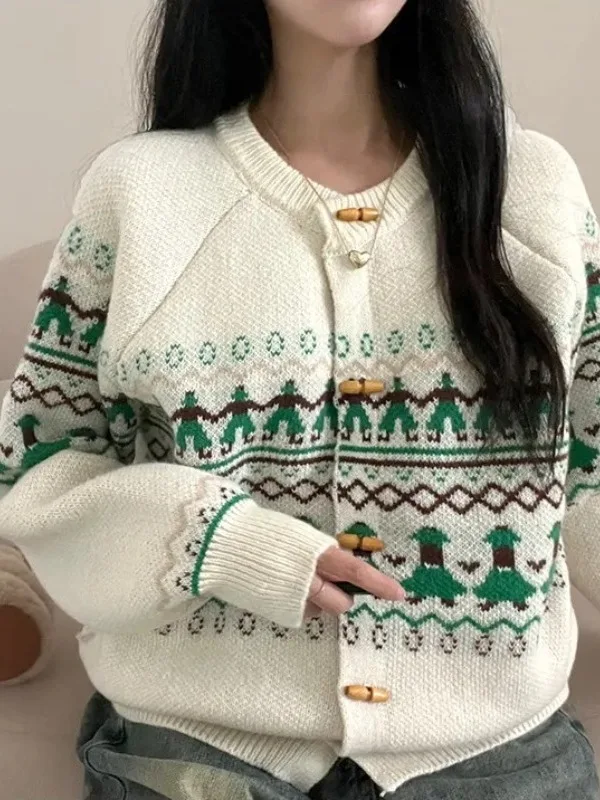 سترة شتوية محبوكة أنيقة مفتوحة للنساء سترة شتوية كلاسيكية لطيفة للرقص سترة Jaet ناعمة ومريحة للنساء...