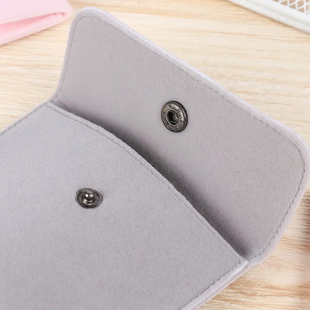 

Портативная бархатная сумка-чехол на молнии для браслетов, мешочек для хранения, упаковка для ювелирных изделий