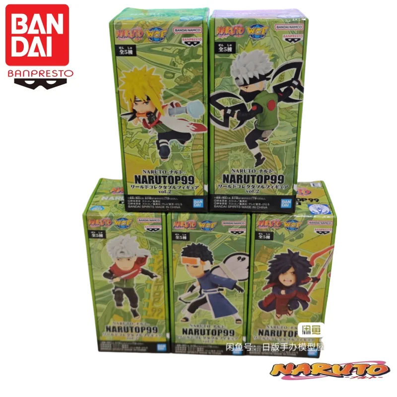在庫ありバンダイバンプレストオリジナル Naruto99 Wcf Vol 2 人形真新しい箱入りアクションフィギュアファンコポップアニメ商品置物