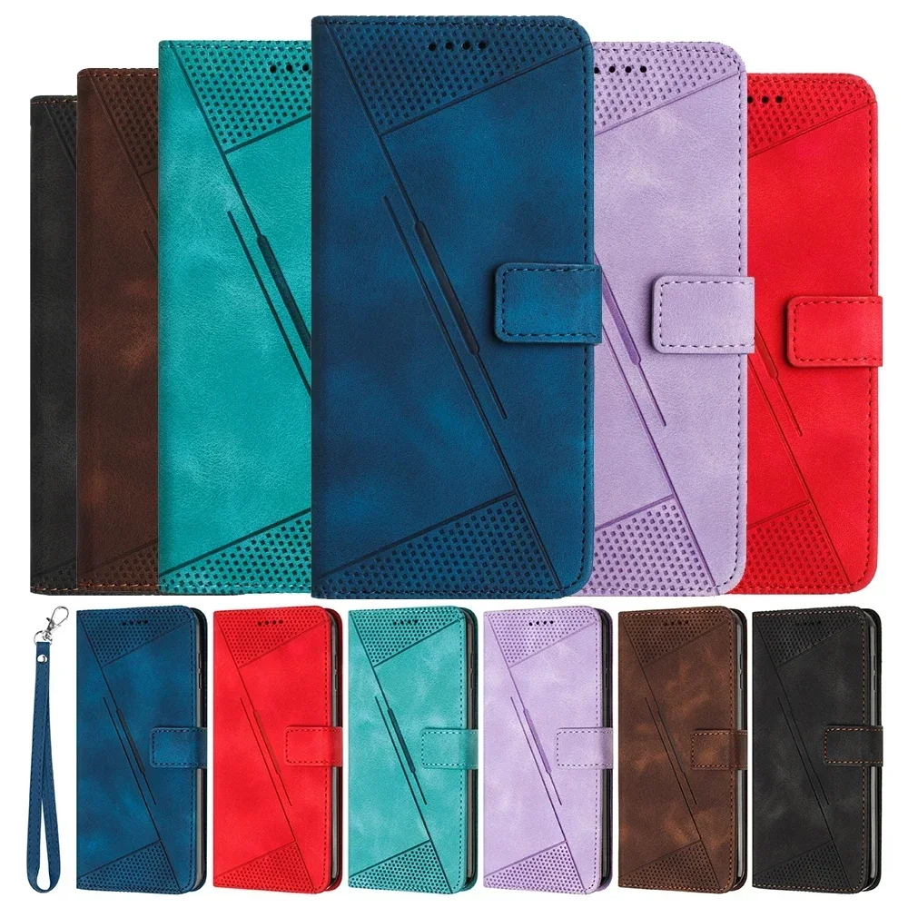 Magnetic Flip Wallet Case for Samsung Galaxy S24 FE Xcover 7 5 M55 M54 M15 A55 A54 A53 A35 A34 A33 A25 A24 A23 A15 A14 A05 Cover