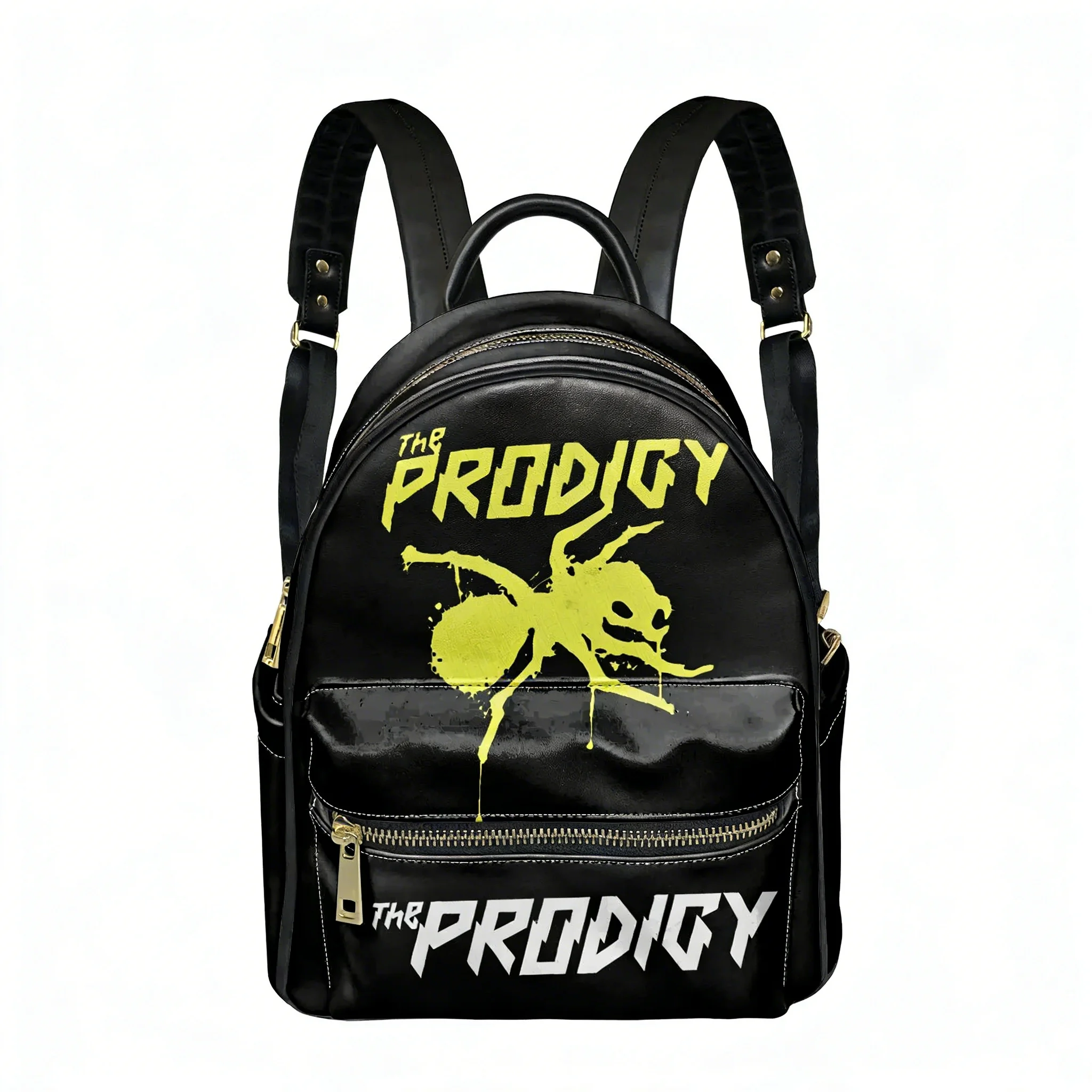 

The Prodigy Rock Band Backpack Womens Men Personalized Double Shoulder Bag Business Travel Bookbag Rucksack Gift Daypack