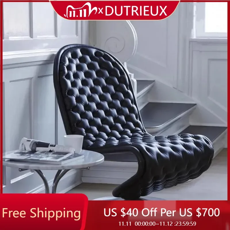 

Unique European Living Room Chairs Creative Lounge Clear Cute Aesthetic Chairs Reading Fauteuil Salon Lounge Suite Furniture