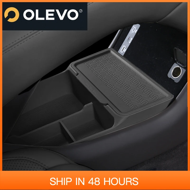 

Новинка для Denza N9 2025, ящик для хранения с центральным управлением, подлокотник, двойной ящик для хранения, силиконовые принадлежности для интерьера, автомобильные аксессуары