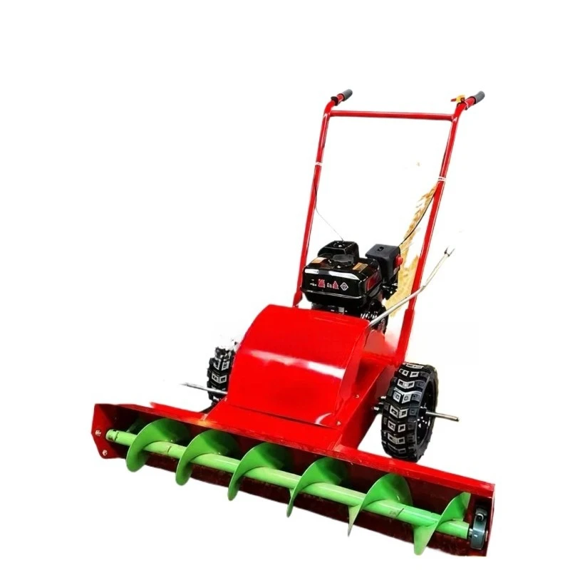 Road Sanitation Snow Thrower School Community Multifunctional Hand Push Snow Sweeper