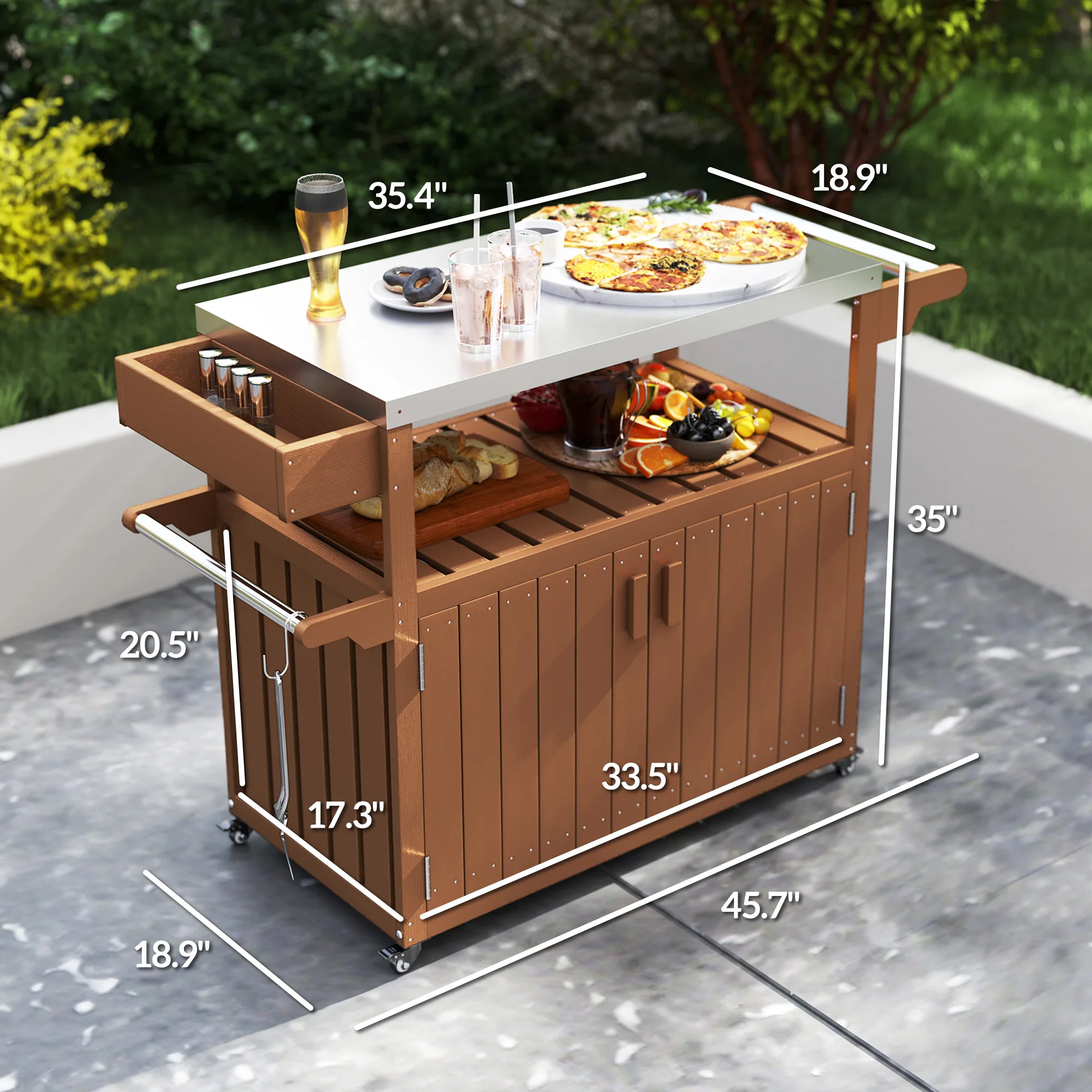 Уличная тележка-бар с местом д – обзор и цена Outdoor Furniture Kitchener