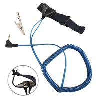 Anti-Static Wrist Strap Bracelet ESD Discharge Adjustable Grounding Electronics Wrist Band Strap Accessories Repairing
